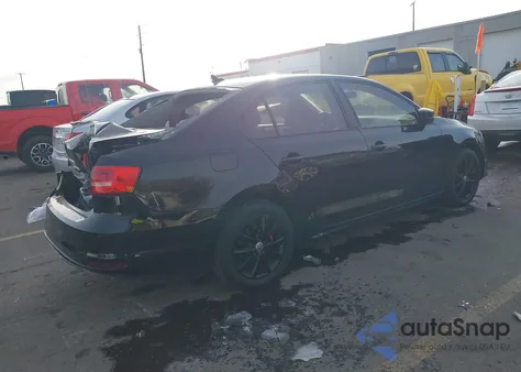 2015 Volkswagen Jetta 1.8T Se из США, поврежденный, VIN 3VWD17AJ5FM354016